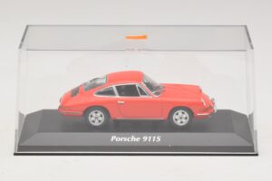 Porsche 911S Laranja Maxichamps 1:43 940067120 Metal - imagem 4 de 5