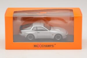 Porsche 924 GT Prata Maxichamps 1:43 940066122 Metal - imagem 5 de 5