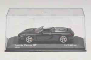 Porsche Carrera GT Preto Minichamps 1:43 430060230 Metal - imagem 4 de 5