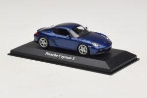 Porsche Cayman S 987 Azul Metálico Maxichamps 1:43 940065621 Metal - imagem 3 de 5