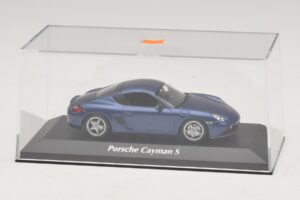 Porsche Cayman S 987 Azul Metálico Maxichamps 1:43 940065621 Metal - imagem 4 de 5