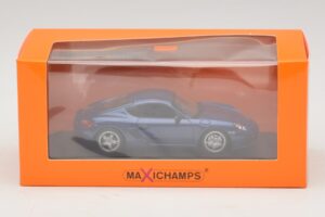 Porsche Cayman S 987 Azul Metálico Maxichamps 1:43 940065621 Metal - imagem 5 de 5