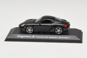 Porsche Cayman S 987 Porsche Design Edition 1 Preto Minichamps 1:43 400065622 Metal