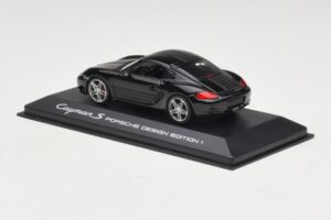 Porsche Cayman S 987 Porsche Design Edition 1 Preto Minichamps 1:43 400065622 Metal - imagem 3 de 5