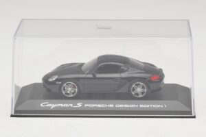 Porsche Cayman S 987 Porsche Design Edition 1 Preto Minichamps 1:43 400065622 Metal - imagem 4 de 5