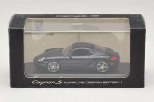 Porsche Cayman S 987 Porsche Design Edition 1 Preto Minichamps 1:43 400065622 Metal - imagem 5 de 5