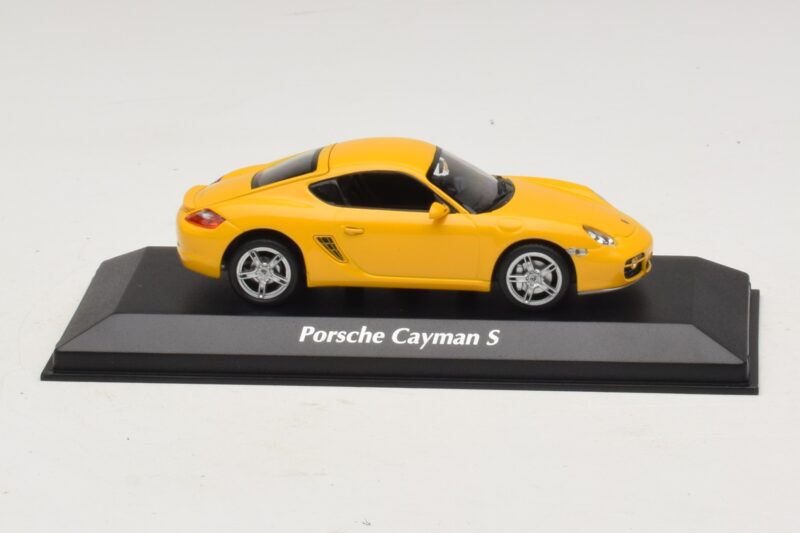Porsche Cayman S 987 Amarelo Maxichamps 1:43 940065620 Metal