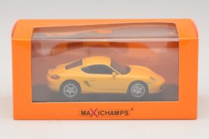 Porsche Cayman S 987 Amarelo Maxichamps 1:43 940065620 Metal - imagem 5 de 5