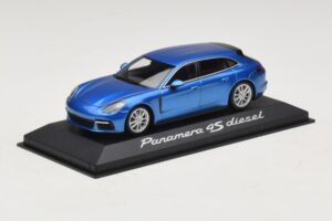 Porsche Panamera 971 4S Diesel Azul Metálico Minichamps 1:43 WAP0207600H Metal - imagem 2 de 5