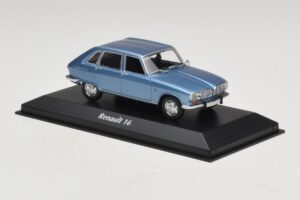 Renault 16 Azul Claro Metálico Maxichamps 1:43 940113100 Metal - imagem 3 de 4