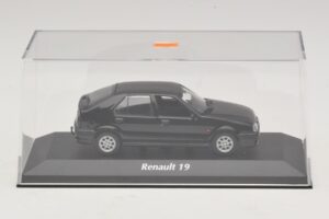 Renault 19 Preto Maxichamps 1:43 940113701 Diecast - imagem 4 de 5