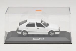 Renault 19 Branco Maxichamps 1:43 940113700 Diecast - imagem 4 de 5