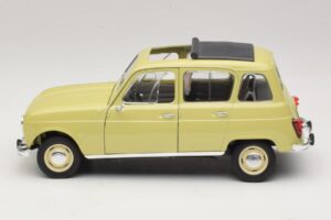 Renault 4L Amarelo Solido 1:18 8062 Metal - imagem 3 de 7