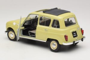 Renault 4L Amarelo Solido 1:18 8062 Metal - imagem 4 de 7