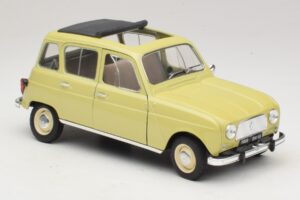 Renault 4L Amarelo Solido 1:18 8062 Metal - imagem 5 de 7
