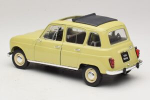 Renault 4L Amarelo Solido 1:18 8062 Metal - imagem 6 de 7