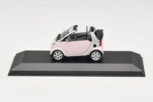 Smart Fortwo 450 Cabrio Branco Legally Blonde 2 Caixa de Substituição Minichamps 1:43 402173900-R1 Metal