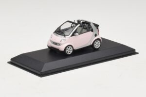 Smart Fortwo 450 Cabrio Branco Legally Blonde 2 Caixa de Substituição Minichamps 1:43 402173900-R1 Metal - imagem 2 de 5