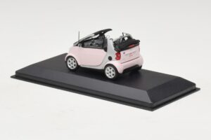 Smart Fortwo 450 Cabrio Branco Legally Blonde 2 Caixa de Substituição Minichamps 1:43 402173900-R1 Metal - imagem 3 de 5