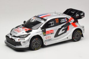 Toyota GR Yaris Rally1 #17 S. Ogier / V. Landais Rally Portugal Winner 2025 IXO 1:18 18RMC250A Metal