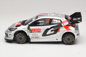 Toyota GR Yaris Rally1 #17 S. Ogier / V. Landais Rally Portugal Winner 2025 IXO 1:18 18RMC250A Metal - imagem 3 de 6