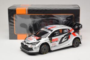 Toyota GR Yaris Rally1 #17 S. Ogier / V. Landais Rally Portugal Winner 2025 IXO 1:18 18RMC250A Metal - imagem 6 de 6
