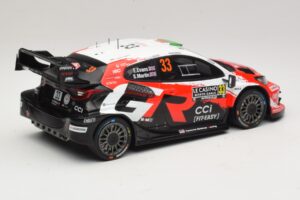 Toyota GR Yaris Rally1 #33 E. Evans / S. Martin Rally Monte Carlo 2026 IXO 1:18 18RMC269B Metal - imagem 2 de 6