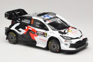 Toyota GR Yaris Rally1 #5 S. Pajari / E. Malkonen Rally Kenya 2025 IXO 1:18 18RMC246 Metal - imagem 4 de 6