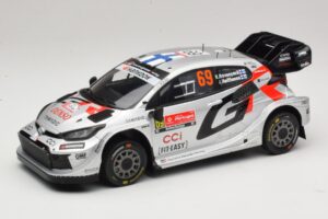 Toyota GR Yaris Rally1 #69 K. Rovanpera / J. Halttunen Rally Portugal 2025 IXO 1:18 18RMC250B Metal