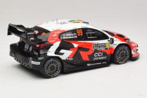 Toyota GR Yaris Rally1 #99 O. Solberg / E. Edmondson Rally Monte Carlo Winner 2026 IXO 1:18 18RMC269A Metal - imagem 2 de 6