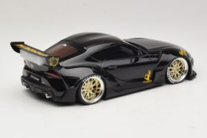 Toyota Supra GR A90 Pandem V1.0 Preto TopSpeed 1:18 TS0307 Resina - imagem 2 de 6
