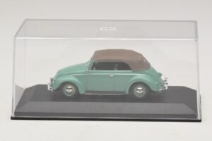 Volkswagen 1200 Cabriolet Capota De Lona Verde Minichamps 1:43 430052042 Metal - imagem 4 de 5