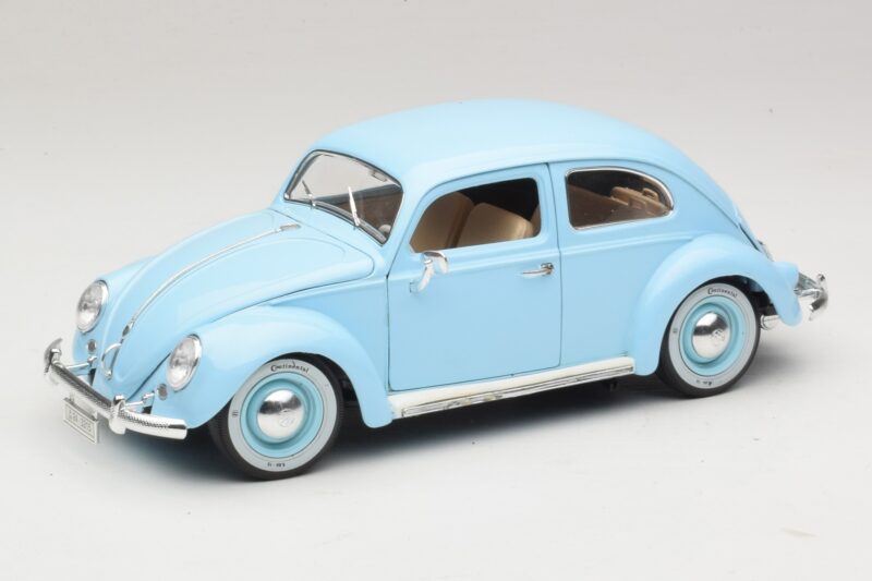 Volkswagen Carocha Azul Bburago 1:18 3381 Metal