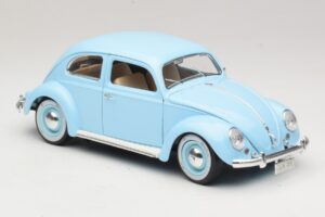 Volkswagen Carocha Azul Bburago 1:18 3381 Metal - imagem 6 de 8