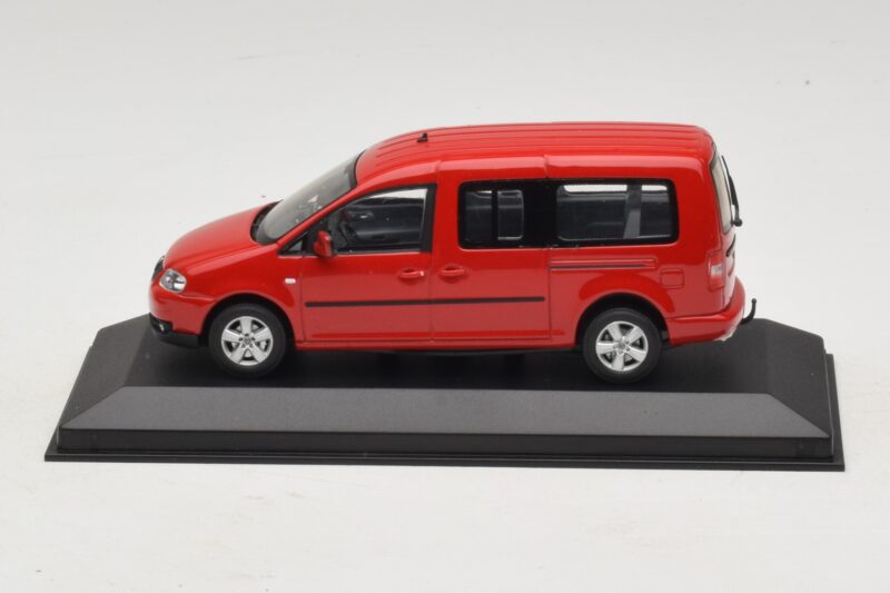 Volkswagen Caddy 2K Bus Vermelho Minichamps 1:43 CADDY009 Metal