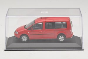 Volkswagen Caddy 2K Bus Vermelho Minichamps 1:43 CADDY009 Metal - imagem 4 de 5