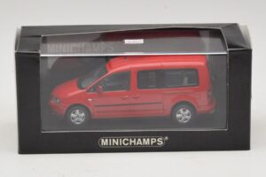 Volkswagen Caddy 2K Bus Vermelho Minichamps 1:43 CADDY009 Metal - imagem 5 de 5
