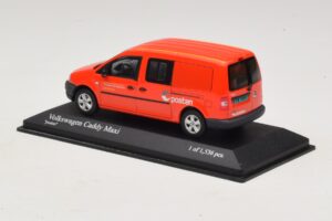 Volkswagen Caddy Maxi Mk3 Norway Post Minichamps 1:43 403057005 Metal - imagem 3 de 5