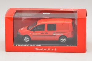 Volkswagen Caddy Maxi Mk3 Norway Post Minichamps 1:43 403057005 Metal - imagem 5 de 5