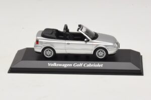 Volkswagen Golf Mk4 Cabriolet Prata Maxichamps 1:43 940058331 Metal