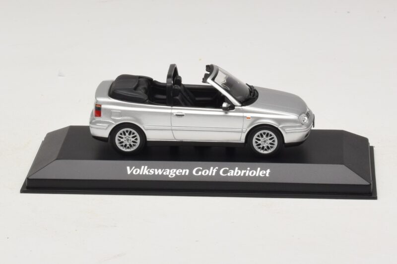 Volkswagen Golf Mk4 Cabriolet Prata Maxichamps 1:43 940058331 Metal