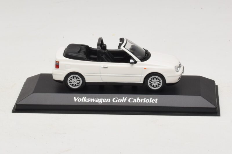 Volkswagen Golf Mk4 Cabriolet Branco Maxichamps 1:43 940058330 Metal