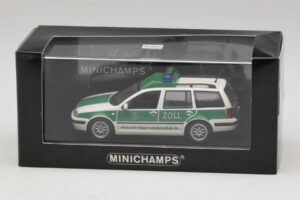 Volkswagen Golf Mk4 Variant Polizei Minichamps 1:43 430056090 Metal - imagem 5 de 5