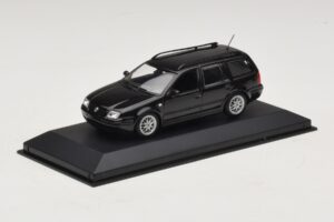 Volkswagen Golf Mk4 Variant Sport Highline BBS Edition Preto Minichamps 1:43 GOLF008 Metal - imagem 2 de 5