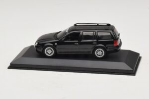 Volkswagen Golf Mk4 Variant Sport Highline BBS Edition Preto Caixa De Substituição Minichamps 1:43 GOLF008-R1 Metal