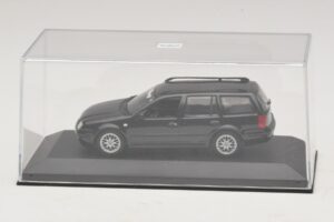 Volkswagen Golf Mk4 Variant Sport Highline BBS Edition Preto Caixa De Substituição Minichamps 1:43 GOLF008-R1 Metal - imagem 4 de 5