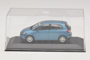 Volkswagen Golf Plus Mk5 Azul Metálico Caixa De Substituição Minichamps 1:43 GOLF02-R1 Metal - imagem 4 de 5