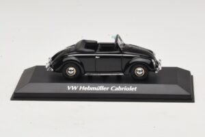 Volkswagen Hebmuller Cabriolet Preto Maxichamps 1:43 940052130 Metal