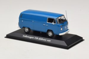 Volkswagen T2b Carrinha De Entregas Azul Maxichamps 1:43 940053061 Metal - imagem 3 de 5