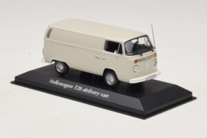 Volkswagen T2b Carrinha De Entregas Cinzento Maxichamps 1:43 940053060 Metal - imagem 3 de 5